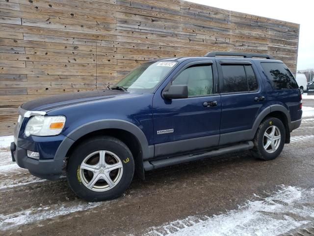 1FMEU73E56ZA28340 - 2006 FORD EXPLORER XLT BLUE photo 1