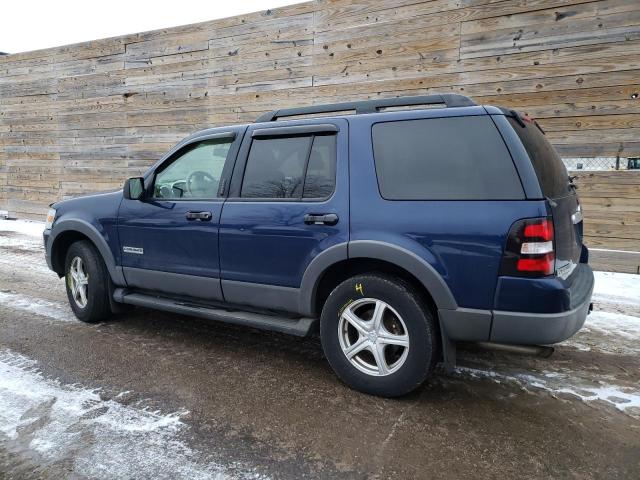 1FMEU73E56ZA28340 - 2006 FORD EXPLORER XLT BLUE photo 2