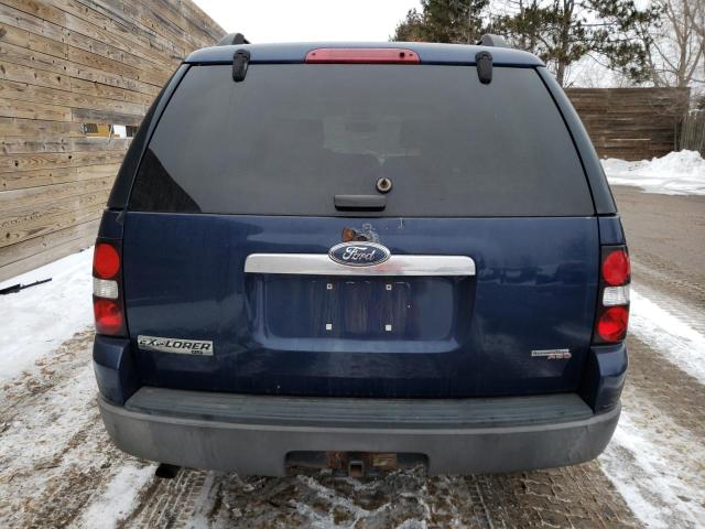 1FMEU73E56ZA28340 - 2006 FORD EXPLORER XLT BLUE photo 6