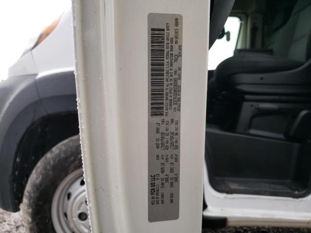 3C6TRVDG9KE563265 - 2019 RAM PROMASTER 2500 HIGH Weiß Foto 13