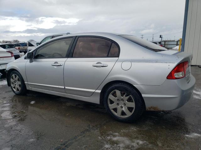 2HGFA16549H361161 - 2009 HONDA CIVIC LX SILVER photo 2