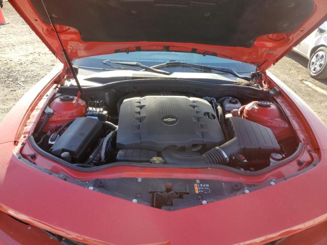 2G1FA1E33D9208233 - 2013 CHEVROLET CAMARO LS RED photo 11