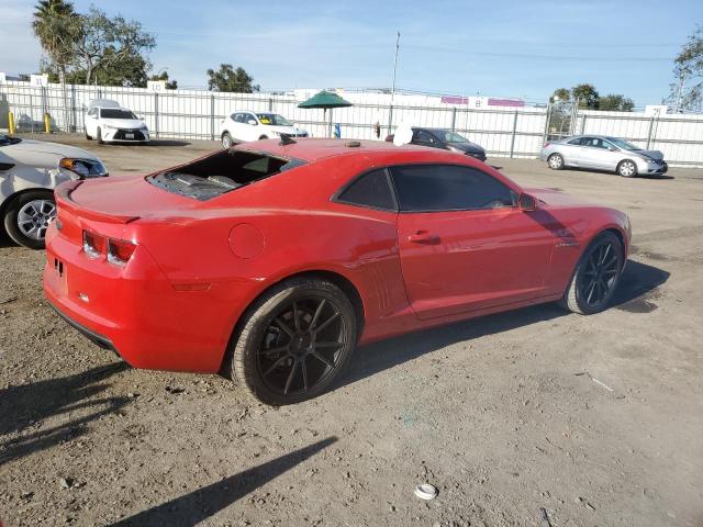 2G1FA1E33D9208233 - 2013 CHEVROLET CAMARO LS RED photo 3