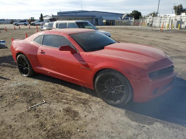 2G1FA1E33D9208233 - 2013 CHEVROLET CAMARO LS RED photo 4