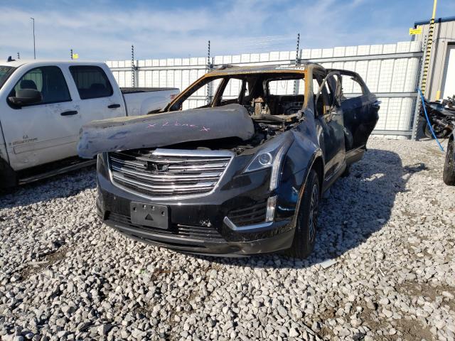 1GYKNBRS2JZ219561 - 2018 CADILLAC XT5 BLACK photo 2