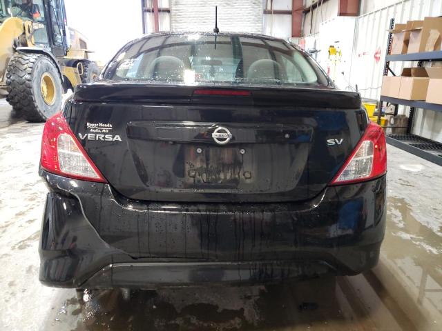 3N1CN7AP1KL847962 - 2019 NISSAN VERSA S BLACK photo 6