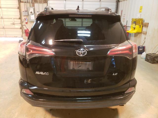 2T3ZFREV7JW470134 - 2018 TOYOTA RAV4 LE BLACK photo 6