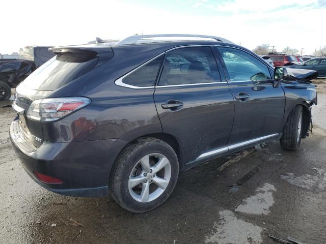 2T2BK1BA9AC063356 - 2010 LEXUS RX 350 CHARCOAL photo 3