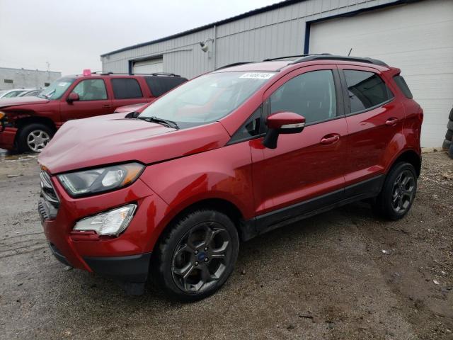 MAJ6P1CL5JC239891 - 2018 FORD ECOSPORT SES RED photo 1