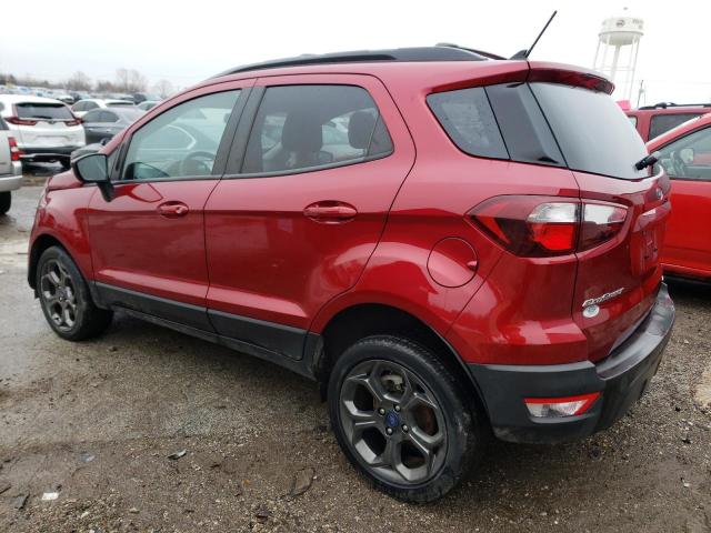 MAJ6P1CL5JC239891 - 2018 FORD ECOSPORT SES RED photo 2