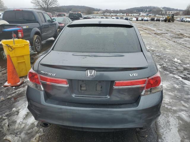 1HGCP3F89BA007454 - 2011 HONDA ACCORD EXL GRAY photo 6