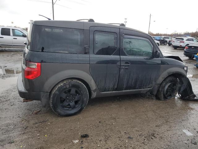 5J6YH28644L033470 - 2004 HONDA ELEMENT EX BLACK photo 3