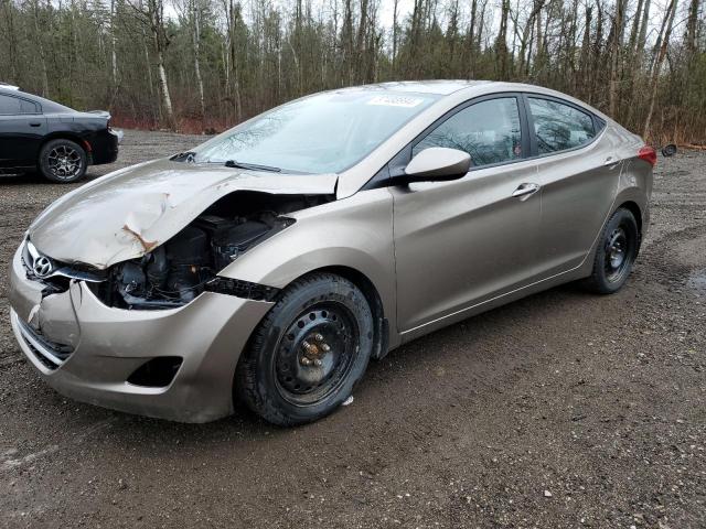 5NPDH4AE5DH326588 - 2013 HYUNDAI ELANTRA GLS GRAY photo 1