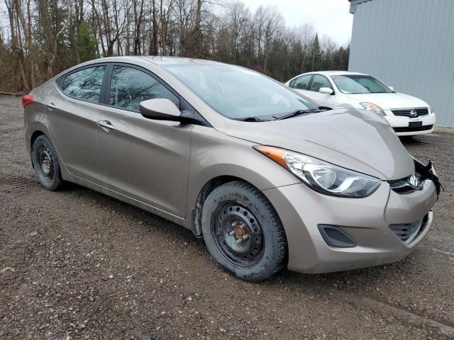 5NPDH4AE5DH326588 - 2013 HYUNDAI ELANTRA GLS GRAY photo 4