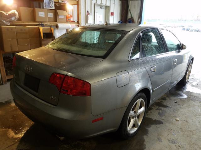 WAUDH78E17A053455 - 2007 AUDI A4 3.2 QUATTRO  photo 4