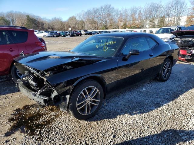 2C3CDZGG4KH628154 - 2019 DODGE CHALLENGER SXT BLACK photo 1