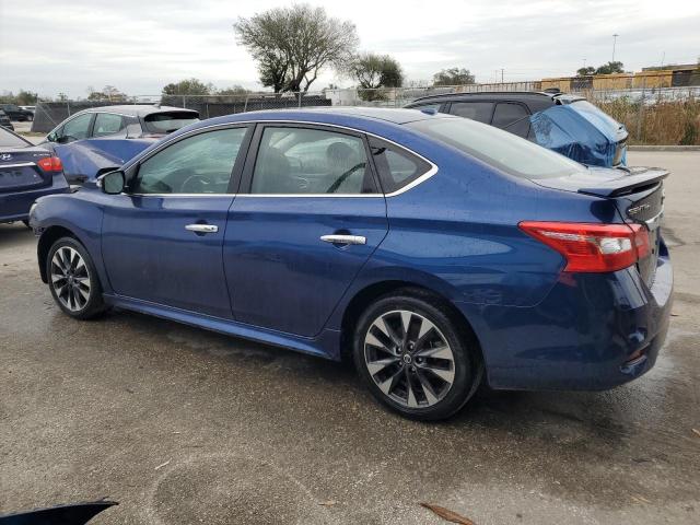 3N1AB7AP0KY222522 - 2019 NISSAN SENTRA S BLUE photo 2