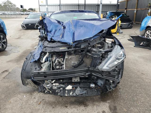 3N1AB7AP0KY222522 - 2019 NISSAN SENTRA S BLUE photo 5