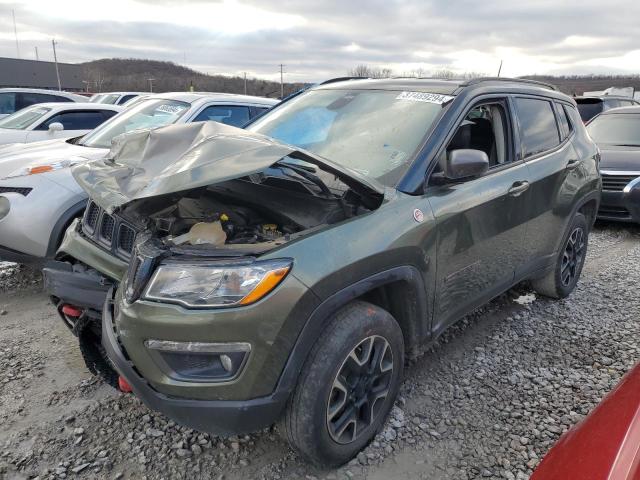 3C4NJDDB0LT145116 - 2020 JEEP COMPASS TRAILHAWK GREEN photo 1