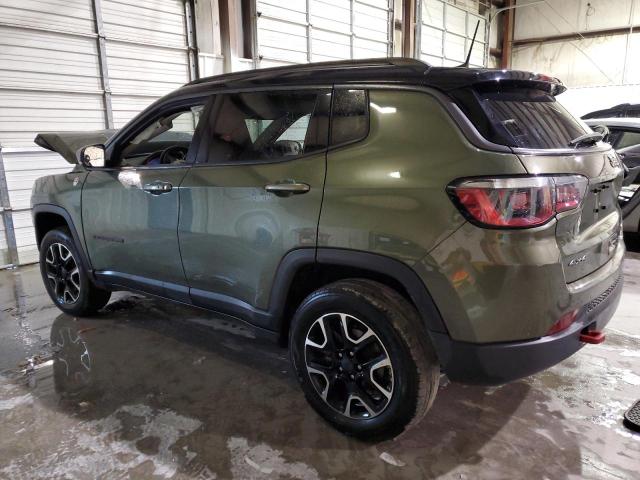 3C4NJDDB0LT145116 - 2020 JEEP COMPASS TRAILHAWK GREEN photo 2