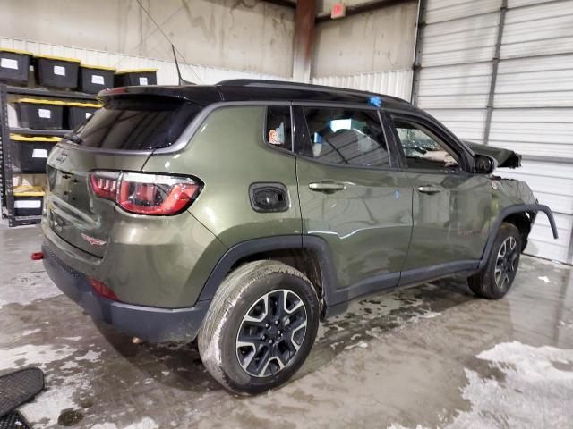 3C4NJDDB0LT145116 - 2020 JEEP COMPASS TRAILHAWK GREEN photo 3