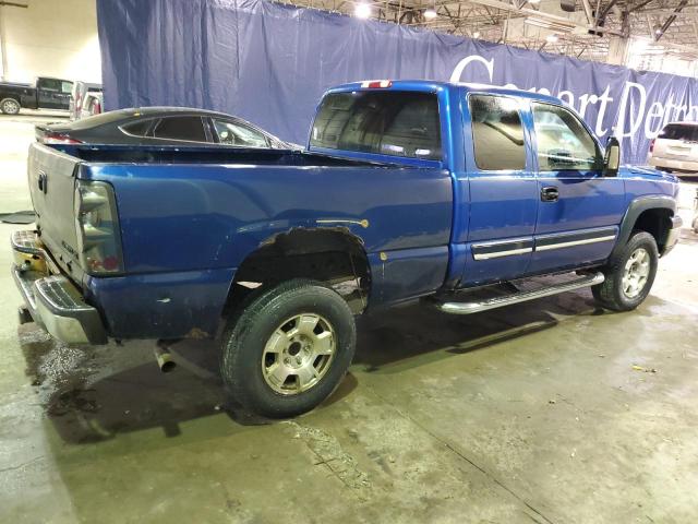 2GCEK19T041182781 - 2004 CHEVROLET SILVERADO K1500 BLUE photo 3