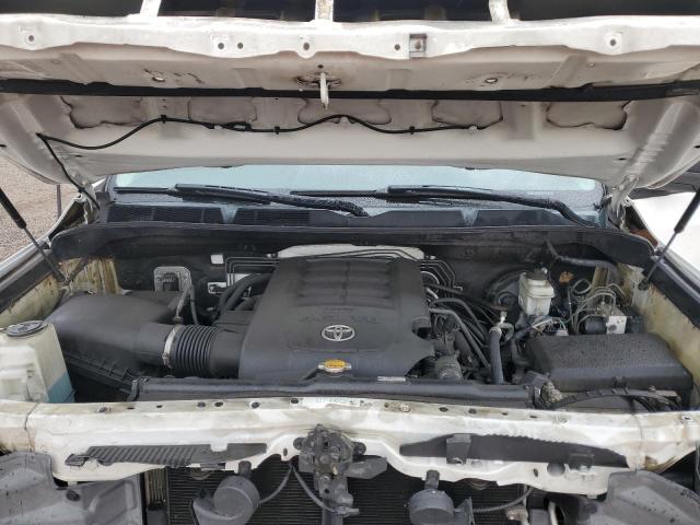 5TFUM5F18EX056513 - 2014 TOYOTA TUNDRA DOUBLE CAB SR/SR5 WHITE photo 11