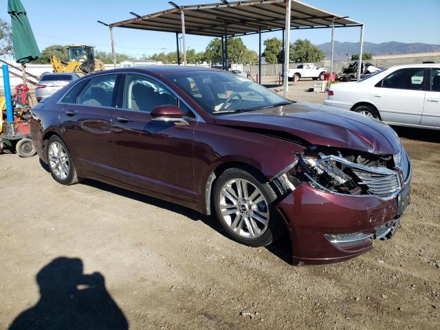 3LN6L2LU2DR812154 - 2013 LINCOLN MKZ HYBRID BURGUNDY photo 4