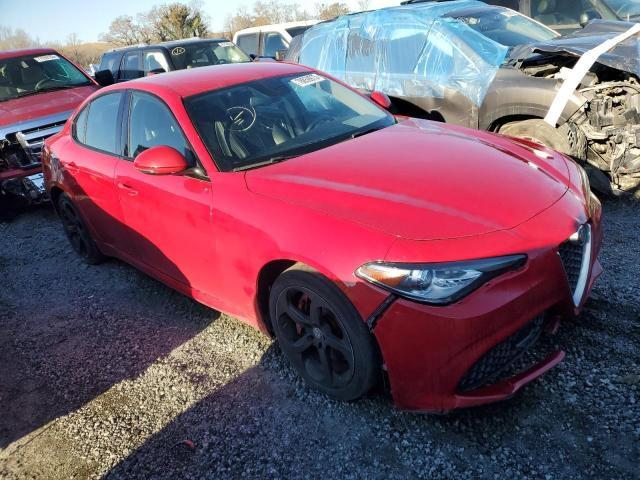 ZARFAEDN2H7534765 - 2017 ALFA ROMEO GIULIA Q4 RED photo 4