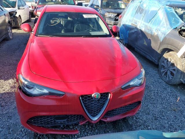 ZARFAEDN2H7534765 - 2017 ALFA ROMEO GIULIA Q4 RED photo 5