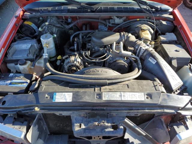 1GCCS19W118117125 - 2001 CHEVROLET S TRUCK S10 RED photo 11