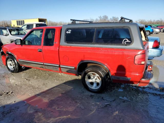 1GCCS19W118117125 - 2001 CHEVROLET S TRUCK S10 RED photo 2