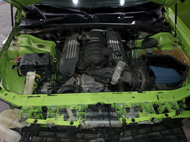 2C3CDZFJXFH706598 - 2015 DODGE CHALLENGER R/T SCAT PACK GREEN photo 11