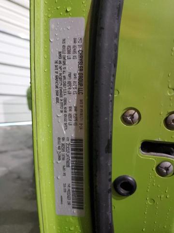 2C3CDZFJXFH706598 - 2015 DODGE CHALLENGER R/T SCAT PACK GREEN photo 13