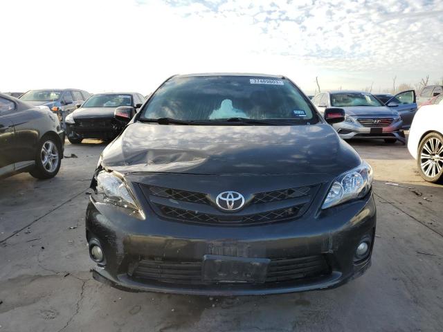 5YFBU4EE9DP102143 - 2013 TOYOTA COROLLA BASE BLACK photo 5