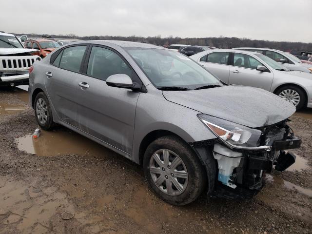 3KPA24AD7PE589119 - 2023 KIA RIO LX GRAY photo 4