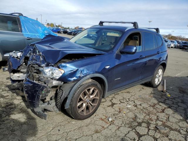 5UXWX9C50D0A31192 - 2013 BMW X3 XDRIVE28I BLUE photo 1