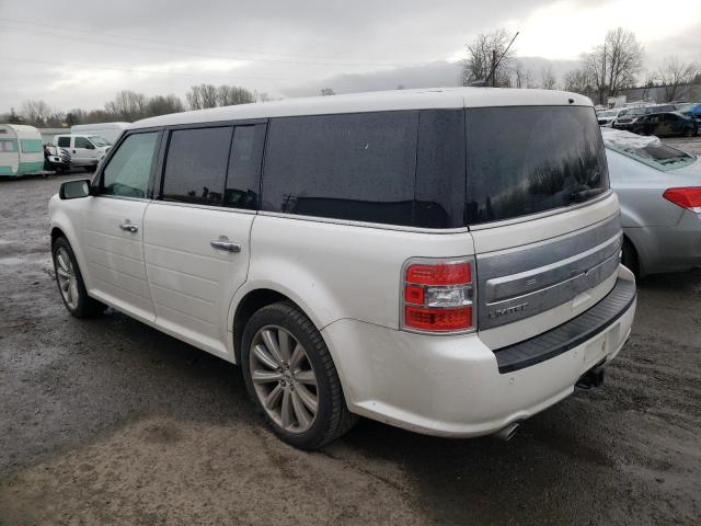 2FMGK5D86FBA14008 - 2015 FORD FLEX LIMITED WHITE photo 2