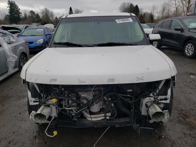 2FMGK5D86FBA14008 - 2015 FORD FLEX LIMITED WHITE photo 5