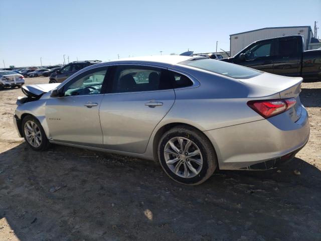 1G1ZD5ST4MF060097 - 2021 CHEVROLET MALIBU LT SILVER photo 2