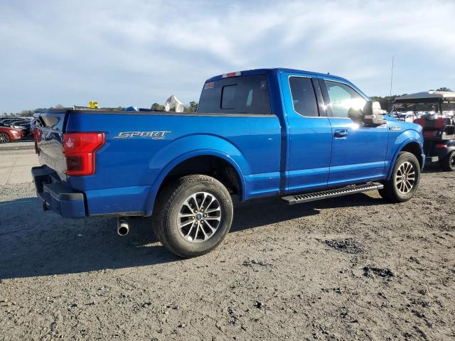 1FTFX1EG2JKD51399 - 2018 FORD F150 SUPER CAB BLUE photo 3