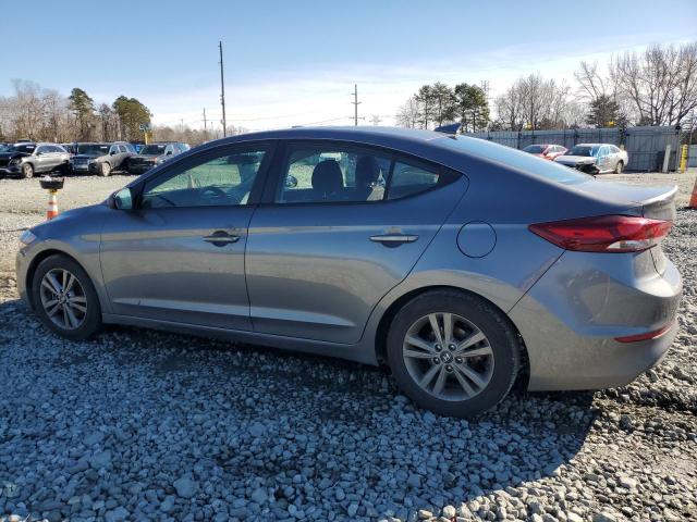 5NPD84LF4JH393040 - 2018 HYUNDAI ELANTRA SEL GRAY photo 2