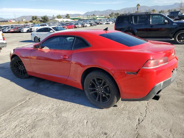 2G1FA1E34E9143569 - 2014 CHEVROLET CAMARO LS RED photo 2