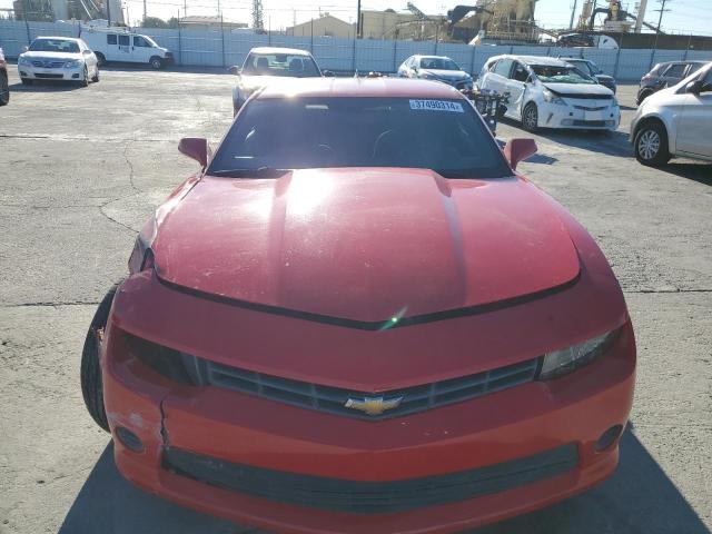 2G1FA1E34E9143569 - 2014 CHEVROLET CAMARO LS RED photo 5