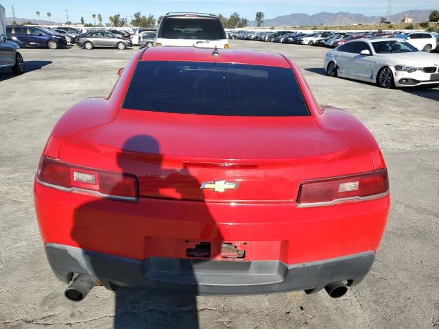 2G1FA1E34E9143569 - 2014 CHEVROLET CAMARO LS RED photo 6