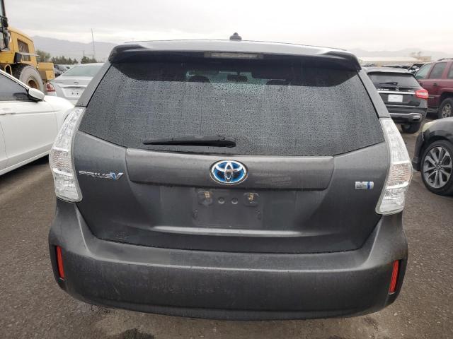 JTDZN3EU5C3161226 - 2012 TOYOTA PRIUS V GRAY photo 6