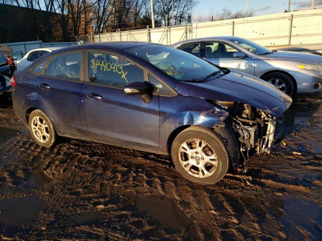 3FADP4BJ3GM141474 - 2016 FORD FIESTA SE BLUE photo 4