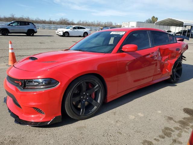 2C3CDXL90JH282789 - 2018 DODGE CHARGER SRT HELLCAT RED photo 1