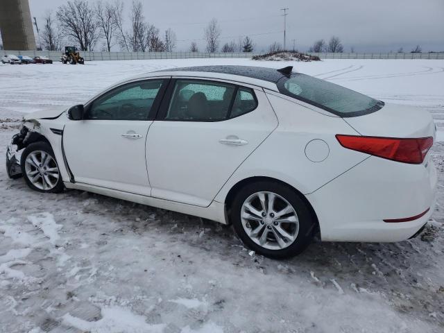 5XXGN4A79DG166492 - 2013 KIA OPTIMA EX WHITE photo 2