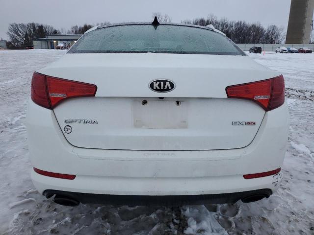 5XXGN4A79DG166492 - 2013 KIA OPTIMA EX WHITE photo 6